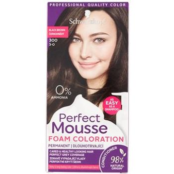 SCHWARZKOPF PERFECT MOUSSE 300 Černohnědý 35 ml (3838824222981)