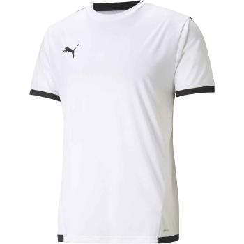 Puma TEAM LIGA JERSEY TEE Pánské fotbalové triko, bílá, velikost