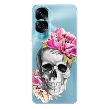 Odolné silikonové pouzdro iSaprio - Pretty Skull - Honor 90 Lite 5G