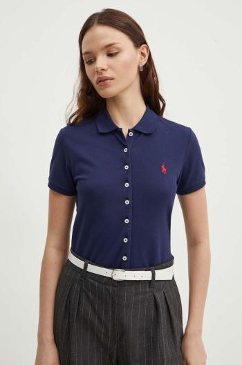 Polo tričko Polo Ralph Lauren tmavomodrá barva, 211939272