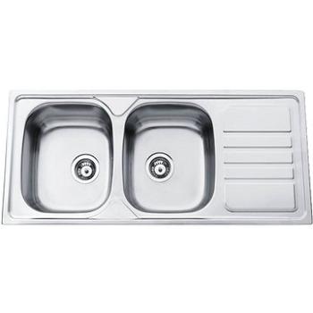 SINKS OKIO 1160 DUO V 0,6mm matný (8596142004669)