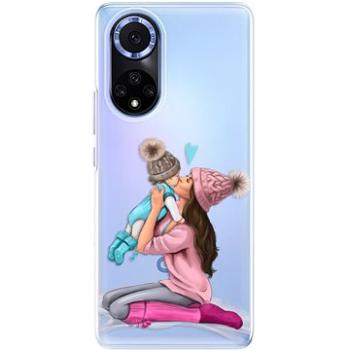 iSaprio Kissing Mom pro Brunette and Boy pro Huawei Nova 9 (kmbruboy-TPU3-Nov9)