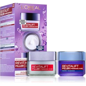 L’Oréal Paris Revitalift Filler denní a noční krém proti vráskám s kyselinou hyaluronovou