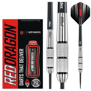Dart szett Red Dragon steel Red Flash 22g, 80% 