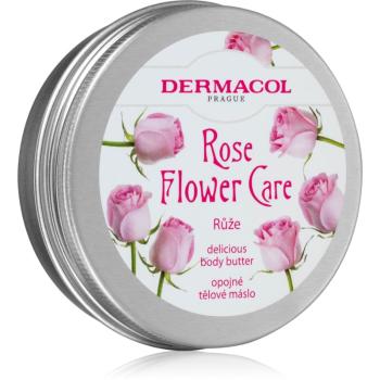 Dermacol Flower Care Rose vyživující tělové máslo s vůní růží 75 ml