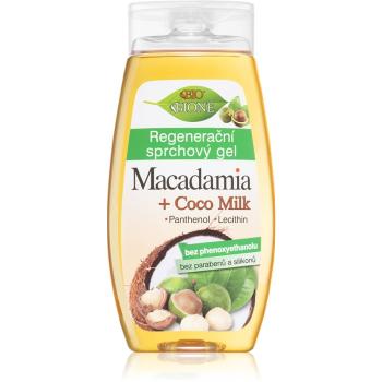 Bione Cosmetics Macadamia + Coco Milk regenerační sprchový gel 260 ml