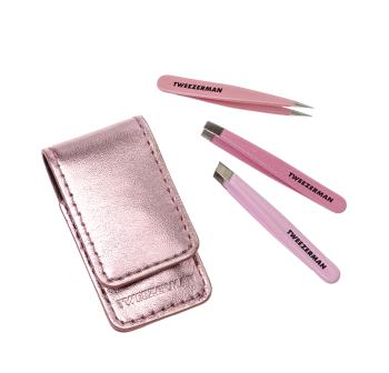 Tweezerman Micro Mini Tweezer Set mini cestovní sada pinzet