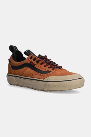 Tenisky Vans MTE Old Skool Waterproof pánské, hnědá barva, VN000CVNN1Z1