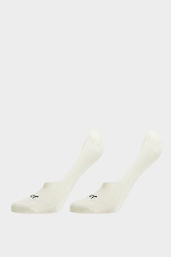 PONOŽKY GANT INVISIBLE SOCKS 2-PACK EGGSHELL