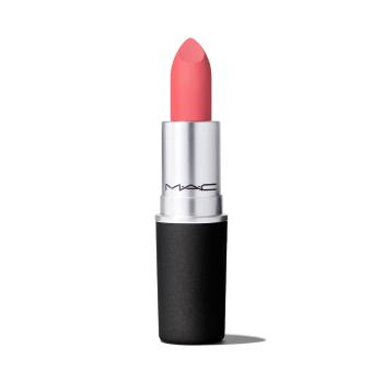 MAC Cosmetics Matná vyživující rtěnka Powder Kiss (Lipstick) 3 g Brickthrough