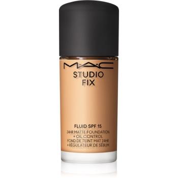 MAC Cosmetics Mini Studio Fix Fluid SPF 15 24HR Matte Foundation + Oil Control matující make-up SPF 15 odstín NC30 15 ml