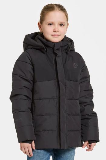 Dětská bunda Didriksons RYOLIT KIDS JACKET černá barva, 504941