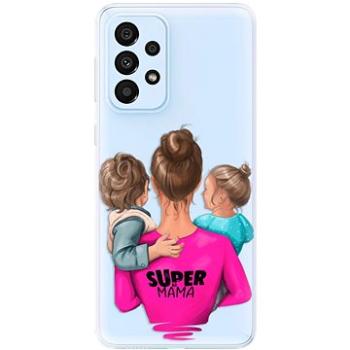 iSaprio Super Mama - Boy and Girl pro Samsung Galaxy A33 5G (smboygirl-TPU3-A33-5G)