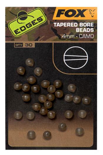 Fox korálky edges camo tapered bore bead 30 ks - 4 mm