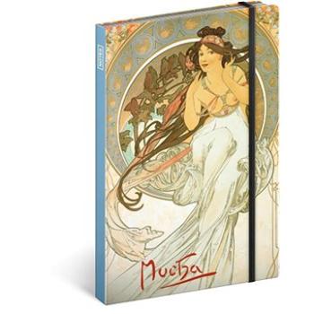 Notes Alfons Mucha Hudba nelinkovaný (8595054261917)