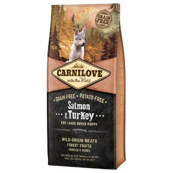 Carnilove Salmon & Turkey for Large Breed Puppy 12kg