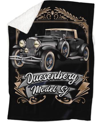 Deka Duesenberg Black (Podšití beránkem: ANO)