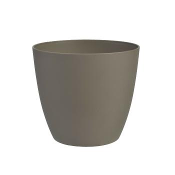 Gardenico Květináč Ella matt taupe, pr. 18 cm, pr. 18 cm