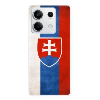 Odolné silikonové pouzdro iSaprio - Slovakia Flag - Xiaomi Redmi Note 13 5G