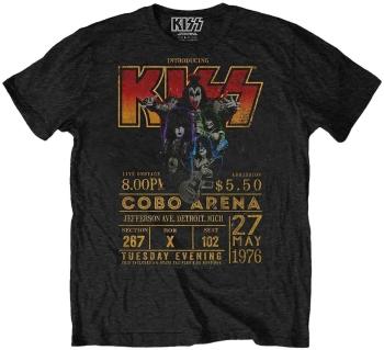 Kiss Tričko Cobo Arena '76 Unisex Black S