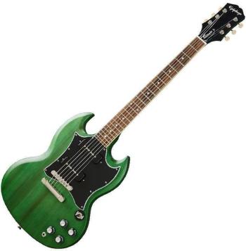 Epiphone SG Classic Worn P-90s Inverness Green Elektrická kytara