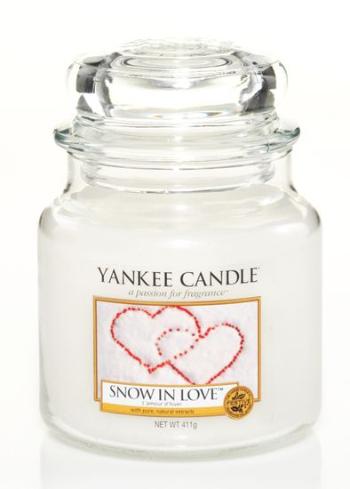 Yankee Candle Aromatická svíčka Snow In Love 411 g