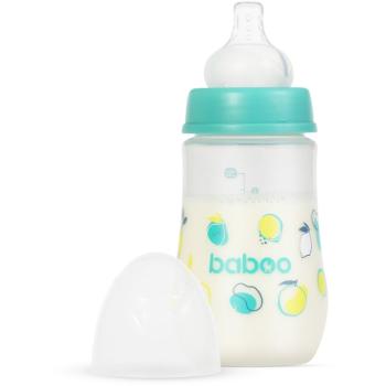 Baboo Anti-colic Feeding Bottle antikoliková lahev Lagoon Fiesta, 3 m+ 250 ml