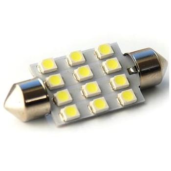 Rabel 39 mm 12 smd 2835 C5W C10W C15W SV8,5 bílá (361)