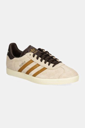 Sneakers boty adidas Originals Gazelle MLS béžová barva, IH0203