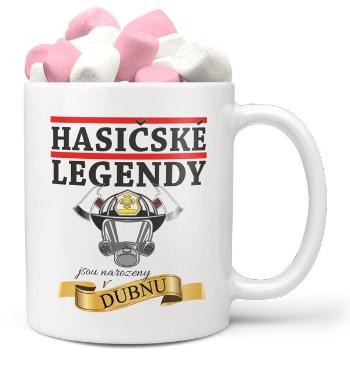 Hrnek Hasičské legendy (Měsíc: 04 – Duben, Náplň hrníčku: Marshmallow)