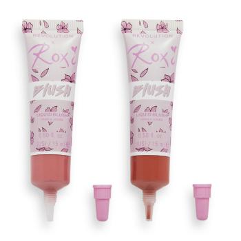 Revolution Sada tekutých tvářenek X Roxi (Cherry Blossom Liquid Blush Duo) 2 x 15 ml