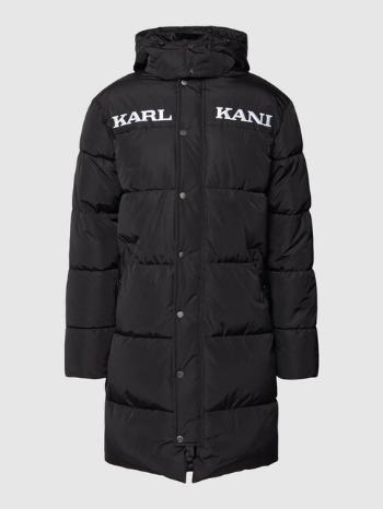 Karl Kani Retro Hooded Long Puffer Jacket black - L