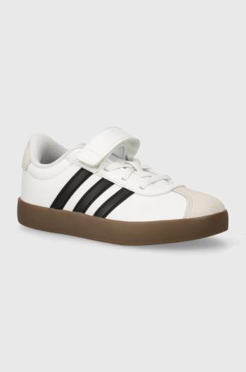 Dětské sneakers boty adidas VL COURT 3.0 EL C bílá barva