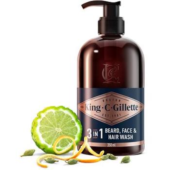 KING C. GILLETTE Beard Wash 350 ml (8006540150375)