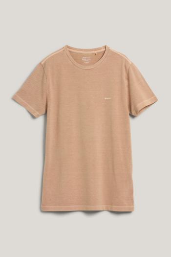 TRIČKO GANT SLIM SUNFADED SS PIQUE TSHIRT DRY SAND