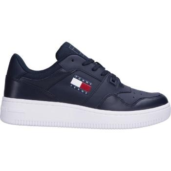 Tommy Hilfiger RETRO BASKET ESSENTIAL Pánské tenisky, tmavě modrá, velikost