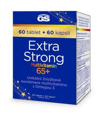 GS Extra Strong Multivitamin 65+ 60 tablet + 60 kapslí