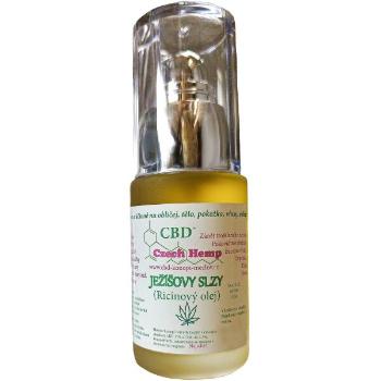 CBD konopí Meclov CBD RICINOVÝ OLEJ JEŽÍŠOVY SLZY 30 ML CBD Ricinový kosmetický olej, dummy, velikost