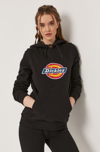 Mikina Dickies dámská, černá barva, s potiskem, DK0A4XCCBLK-BLACK