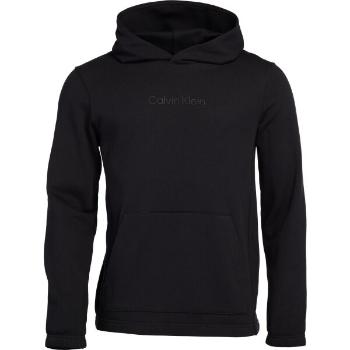 Calvin Klein ESSENTIALS PW HOODIE Pánská mikina, černá, velikost