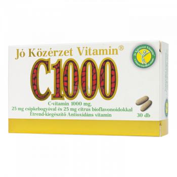 Jó Közérzet C-vitamin 1000 mg csipkebogyóval és citrus bioflavonoidokkal 30 db