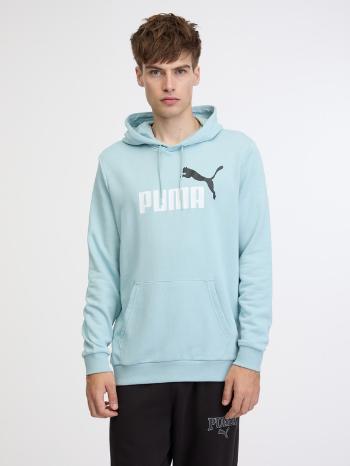 Puma ESS+ 2 Col Big Logo Hoodie TR Mikina Modrá