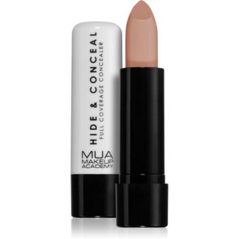 MUA Makeup Academy Hide & Conceal krémes korrektor a teljes fedésre árnyalat Almond 3 g