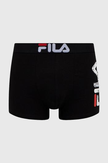 Boxerky Fila pánské, černá barva