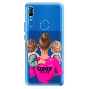 Odolné silikonové pouzdro iSaprio - Super Mama - Two Boys - Huawei P Smart Z