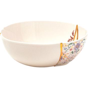 Mísa KINTSUGI 1 Seletti 19 cm bílá