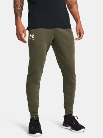 Under Armour UA Rival Terry Tepláky Zelená