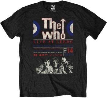 The Who Tričko Live At Leeds '70 Unisex Black M