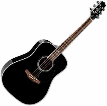 Takamine FT341 Black Elektroakustická kytara Dreadnought