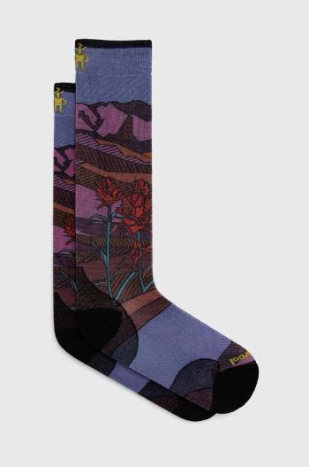 Lyžařské ponožky Smartwool Ski Zero Cushion Floral Field Print OTC